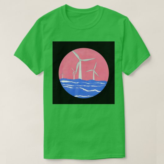 Brighton Wind Farm T-shirt (Design voorkant)