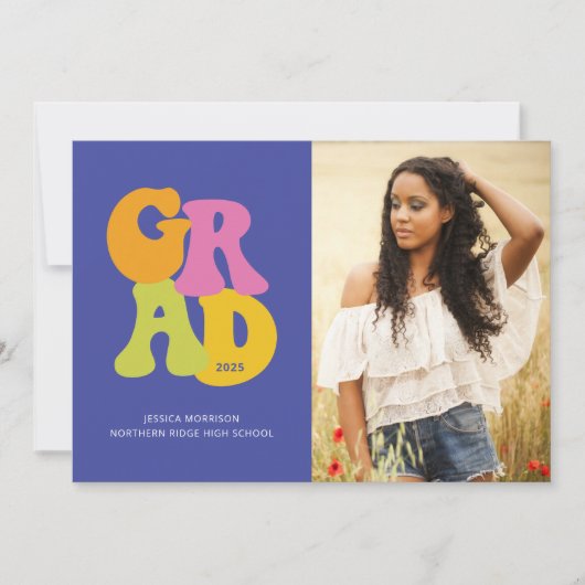 BrightStor 2022 Photo Graduation Party Kaart (Voorkant)