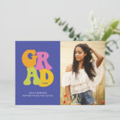 BrightStor 2022 Photo Graduation Party Kaart (Staand voorkant)