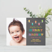 BrightStor Chalkboard Holiday Photo Card Feestdagenkaart (Staand voorkant)