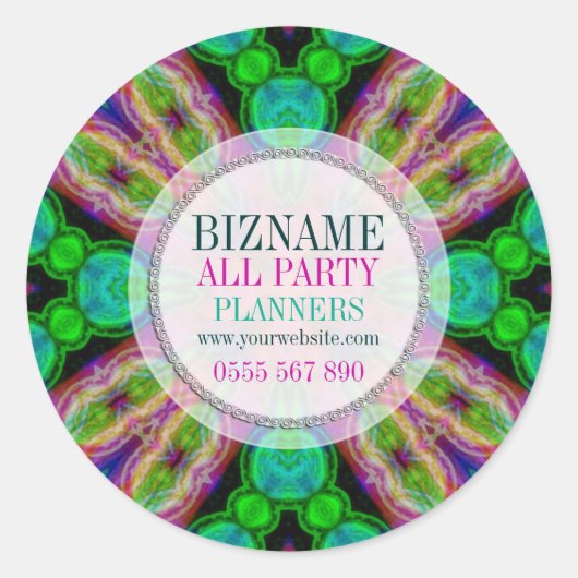 BrightStor & Colorful Business Product Sticker (Voorkant)