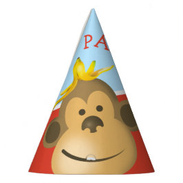 BrightStor Colorful Go Bananas apen Feesthoedjes