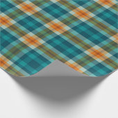 BrightStor Pset, Blauwgroen en Gold Cadeaupapier (Hoek)