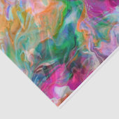 BrightStor Psychedelic Funky Tissue Paper met vloe Tissuepapier (Detail)