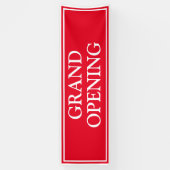 BrightStor RedWhite, geopend vanuit bedrijfsgroots Spandoek (Verticaal)