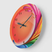 BrightStor Retro Abstract Grote Klok (Hoek)