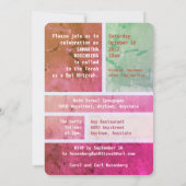 BrightStor Star van David Bat Mitzvah Kaart (Achterkant)