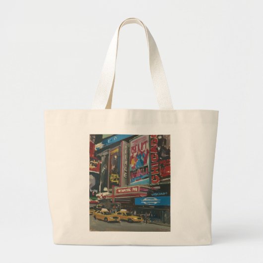 BrightStor Times Square 2012 Grote Tote Bag (Voorkant)