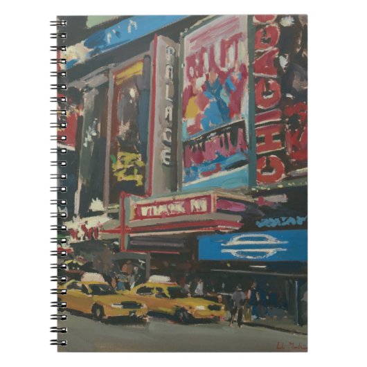 BrightStor Times Square 2012 Notitieboek (Voorkant)