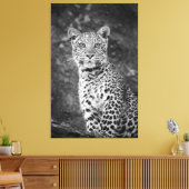 BrightStor Young Leopard Canvas Afdruk (Insitu (Woonkamer))