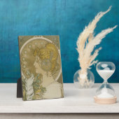  Brigid Celtic Fire Goddess Altar Plaque Fotoplaat (Zijkant)