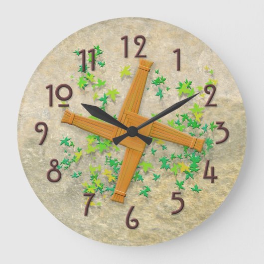 Brigid Cross Grote Klok (Voorkant)