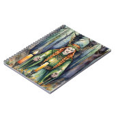 Brigid Imbolc Kaarslicht Bos Celtic Wiccan Notitieboek (Linkerzijde)