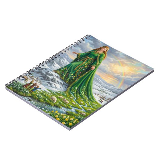 Brigid’s Mantle (Bringing the Spring) Notitieboek (Linkerzijde)