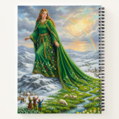 Brigid’s Mantle (Bringing the Spring) Notitieboek (Achterkant)
