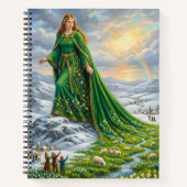 Brigid’s Mantle (Bringing the Spring) Notitieboek (Voorkant)