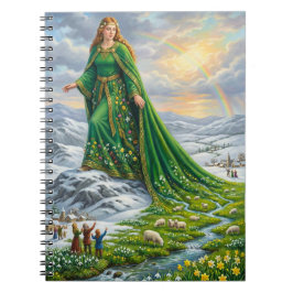 Brigid's Mantel (Lente brengen) Notitieboek
