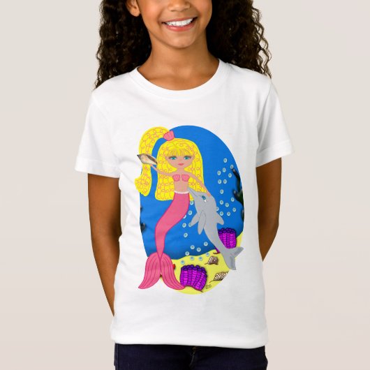 Brigit de Mermaid T-Shirt (Voorkant)