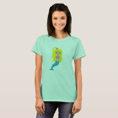 Brigit het T-shirt Mermaid Dames (Voorkant volledig)