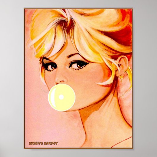 BRIGITE BARDOT  Bubble Band Print (Voorkant)