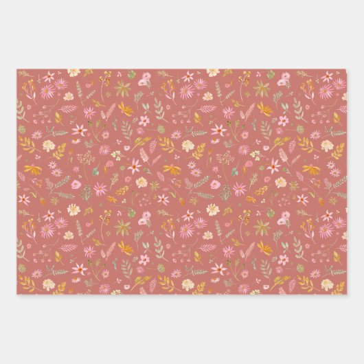 Brigitte's Garden cadeaupapier (Voorkant 2)