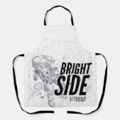 BRIGT SIDE astronaut Schort (Voorkant)