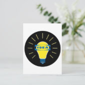 Brigth Idea Parody logo Briefkaart (Staand voorkant)