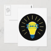 Brigth Idea Parody logo Briefkaart (Voorkant / Achterkant)