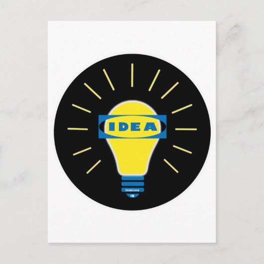 Brigth Idea Parody logo Briefkaart (Voorkant)