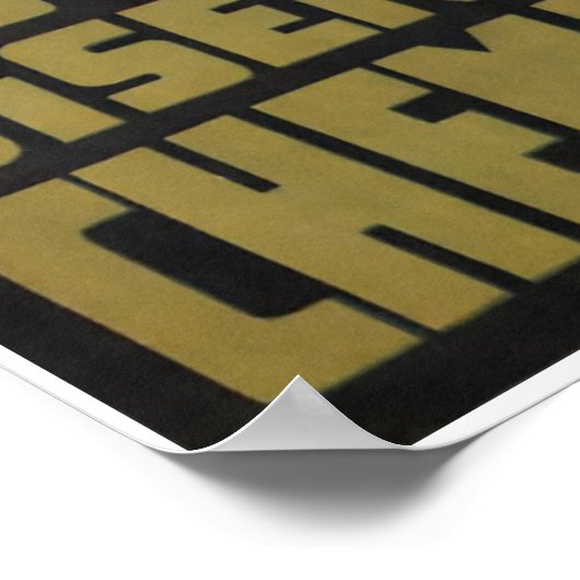 Brigue-Furka-Disentis, Chemin de Fer de la Furka Poster (Hoek)