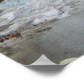 Brikdalsbreen Glacier Poster (Hoek)