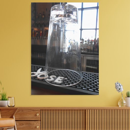 bril canvas afdruk (Insitu (Woonkamer))