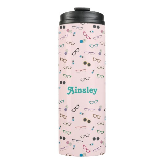 Bril en contactlenzen thermosbeker (Voorkant)