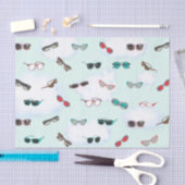 Bril en zonnebril patroon tissuepapier (Craft)