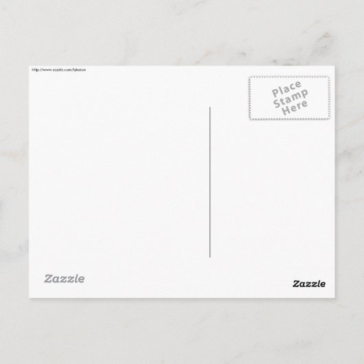 Bril met water en droog ijs briefkaart (Achterkant)