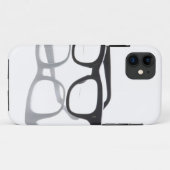 Bril nerds nerd zwart iPhone 5S 4 case (Achterkant (horizontaal))