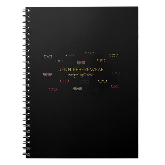 Bril Specialist Glas Opticien Notitieboek (Voorkant)