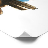 Bril-uil-kunstprint Poster (Hoek)
