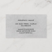 Bril Voorschrift Oogkaart  | Optometrie  Visitekaartje (Achterkant)