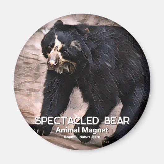 Brilbeer magneet (Voorkant)