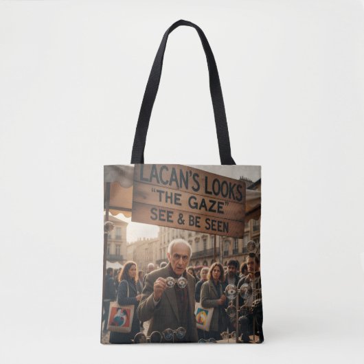 Brilblik Tote Bag (Voorkant)