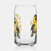 briljant amerikaans goudvinkglas blikvorm glas (Rechts)