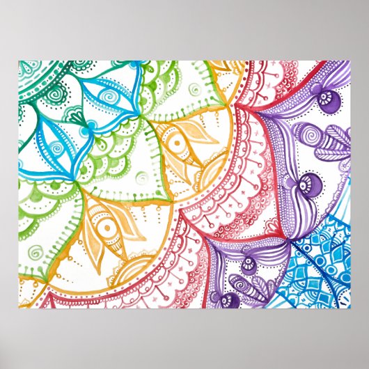 Briljant droomPoster van Megaflora Poster (Voorkant)