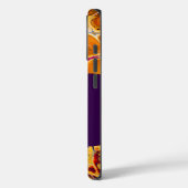 Briljant geel Oranje fractaal ontwerp Case-Mate iPhone Case (Achterkant / Links)