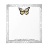 Briljant goudvlinder Notitieblok (Voorkant)