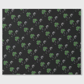 Briljant Happy St. Patrick's Day Diamonds Cadeaupapier (Vlak)