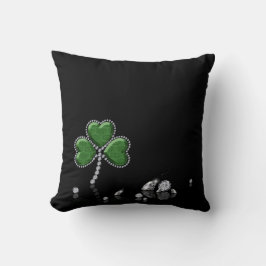 Briljant Happy St. Patrick's Day Diamonds Kussen
