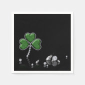 Briljant Happy St. Patrick's Day Diamonds Servet (Voorkant)