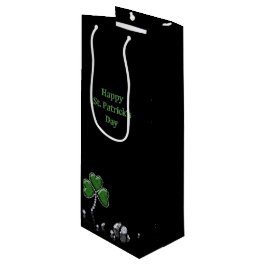 Briljant Happy St. Patrick's Day Diamonds Wijn Cadeautas