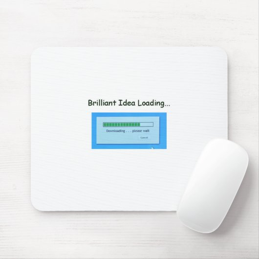 Briljant idee muismat (Met muis)